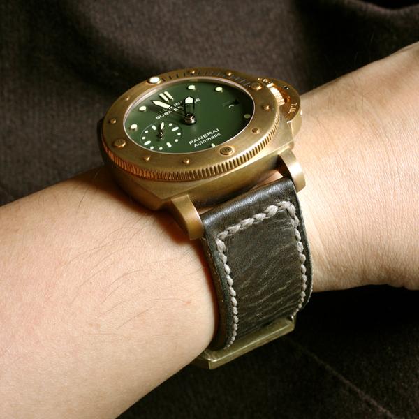 Panerai Submersible Straps Bronzo Gunny Strap